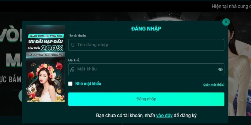 Đăng nhập 3King nhanh chóng trên thiết bị máy tính